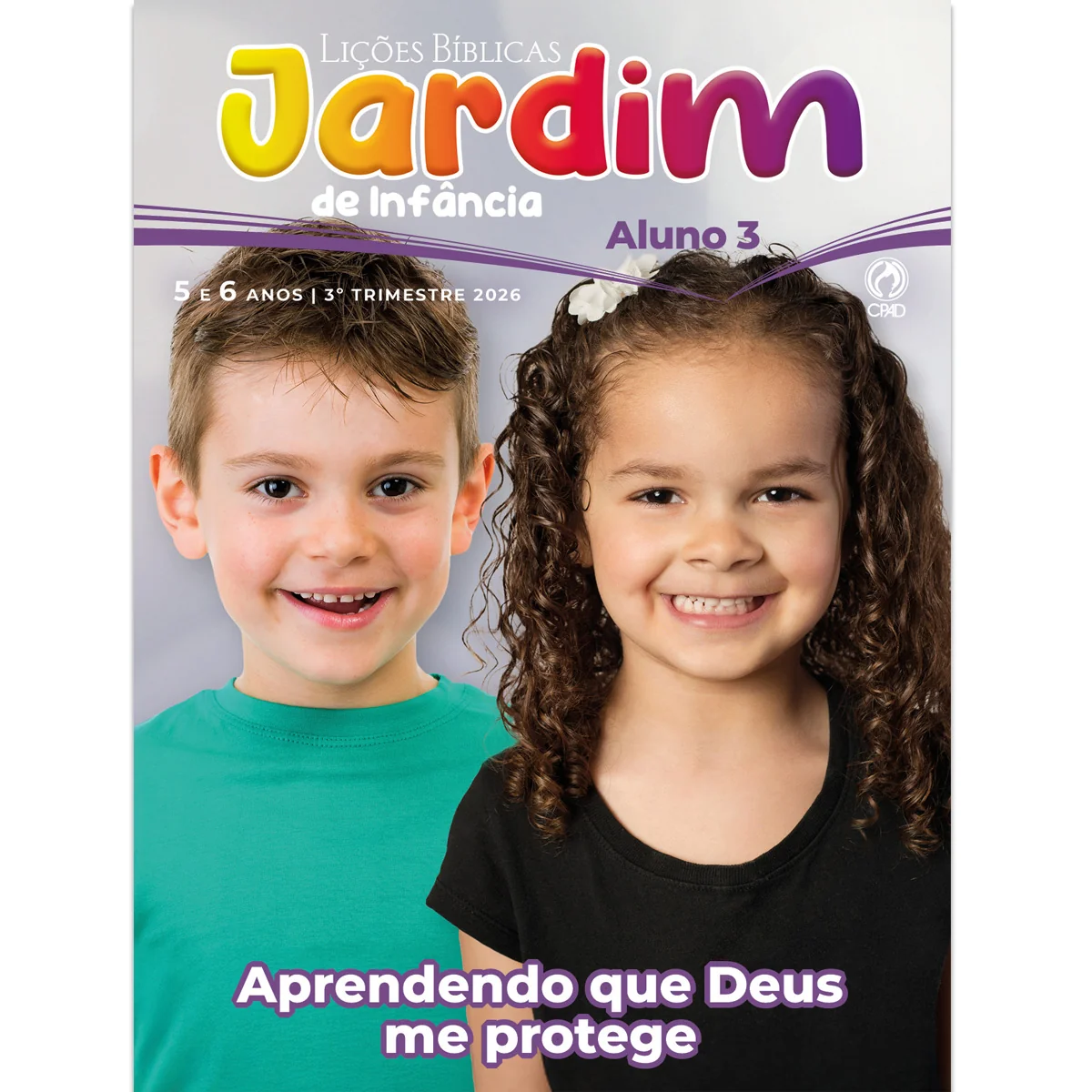Capa da revista Lições Bíblicas Jardim Aluno - 3º Trimestre 2026